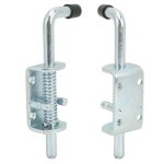 Goupille de verrouillage � ressort - omabeta - 12x171mm - acier galvanis� - antid�rapant - utilisation ...