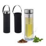 Relaxdays gourde à thé avec filtre 450 ml bouteille en verre lot de 2 à emporter housse néoprène transparent ... Relaxdays gourde à thé avec filtre 450 ml bouteille en verre lot de 2 à emporter housse néoprène transparent ...