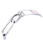 Gourmette homme argent adam rhodié Gourmette homme argent adam rhodié