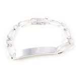 Gourmette homme argent - les tresors de lily - adam - longueur 21 cm - largeur 8 mm - argent 925 / 1000 ... Gourmette homme argent - les tresors de lily - adam - longueur 21 cm - largeur 8 mm - argent 925 / 1000 ...