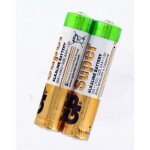 Gp lot 2 piles alcaline super lr03 / aaa