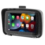 Gps portable moto - prumya - 5 pouces - tanche ipx7 - bluetooth 5. 0 - compatible carplay / android ...