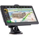 Gps voiture cran daffichage tactile navigateur gps pare - soleil pour camion navigation par satellite ...