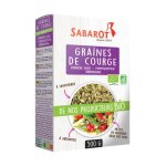 Graines de courge bio paquet de 500g sabarot