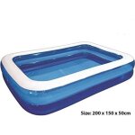 Piscine gonflable - kid - rectangulaire - 50cm de hauteur - 150cm de largeur - 200cm de longueur