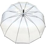 Parapluie xxl - smati - automatique - transparent - rsistant au vent - pour deux personnes