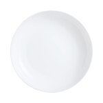 Assiette - friends time - couscous 25 cm - opale - ultra - rsistante - blanc