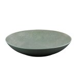 Grande assiette creuse v�suvio sauge 25 cm (lot de 6) - table passion