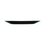 Grande assiette plate noire 27 cm - harena noir - luminarc