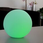 Grande boule lumineuse led change de couleurs