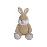 Grande peluche lapin beige freddy 110 cm - doudou g�ant 1 m 10 - set peluche enfant xl avec carte tigre ...