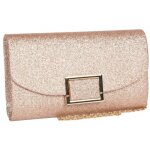 Pochette crmonie - nyls cration - grande pochette femme doree champagne sac soiree mariage jolya - ...
