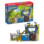 Grande station de recherche dino coffret de 72 pi�ces jouets d�s 5 ans schleich 41462 dinosaurs