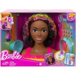 Grande tete a coiffer métisse noire avec meches arc en ciel - 22 accessoires color reveal barbie - set ... Grande tete a coiffer métisse noire avec meches arc en ciel - 22 accessoires color reveal barbie - set ...