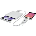 Graveur dvd externe - hitachi - lg - gp57ew40 - usb 2. 0 - blanc - cd / dvd - rom - 24x / 8x / 8x / 6x ...