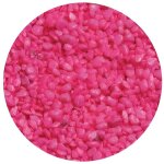 Gravier pour aquarium - flamingo - neon micro rose - 1 kg - rose - 4 - 7 mm
