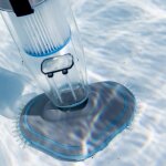 Aspirateur �lectrique pour piscine - gre - action vac - 111v - autonomie 90 min - 3l