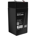 Greencell� rechargeable batterie agm 4v 4ah accumulateur au gel plomb cycles sans entretien vrla battery ...