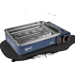 Gril barbecue  cartouche gaz - kampa - sizzle - bleu