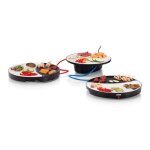 Gril de table �lectrique dinner4all princess 103082 - 2 personnes - plaques anti - adh�sives - blanc ...