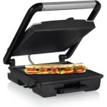 Grill panini pro - princess - grande surface de cuisson - 2000 watt - plaques anti - adhésives Grill panini pro - princess - grande surface de cuisson - 2000 watt - plaques anti - adhésives