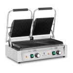 Grill panini Électrique - royal catering - rcpkg - 3600 - r - 3600 w - acier inoxydable - plaques rainurées ... Grill panini Électrique - royal catering - rcpkg - 3600 - r - 3600 w - acier inoxydable - plaques rainurées ...