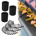 Grillage goutti�re lot de 3 6 m de long chaucun protection anti - feuilles mortes longueur totale de ...