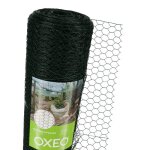 Grillage à poule 30m - hauteur 1m - acier revêtement pvc vert ? maille hexagonale 25x13mm - filet de ... Grillage à poule 30m - hauteur 1m - acier revêtement pvc vert ? maille hexagonale 25x13mm - filet de ...