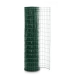 Grillage soud� en rouleau h1m00 x l25m fil 2. 5mm maille 100x50 mm vert