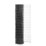 Grillage soud� en rouleau h2m00 x l25m fil 2. 5mm maille 100x50 mm gris anthracite