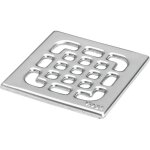 Grille acier inoxydable 100 x 100 mm bonde de douche viega Grille acier inoxydable 100 x 100 mm bonde de douche viega