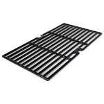 Grille de cuisson en fonte �maill�e pour barbecue � gaz 4 br�leurs