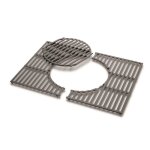 Grille de cuisson gourmet bbq system pour s�rie spirit 300 - weber - fonte