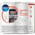 Grille extensible en inox chromé pour fours et réfrigérateurs - wpro - ajustable de 35 à 56 cm Grille extensible en inox chromé pour fours et réfrigérateurs - wpro - ajustable de 35 à 56 cm
