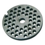 Grille pour hachoir - reber - n°5 - diamètre 10 mm - acier inoxydable - Épaisseur 4 mm Grille pour hachoir - reber - n°5 - diamètre 10 mm - acier inoxydable - Épaisseur 4 mm