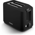 Grille pain 2 fentes et tiroir ramasse miettes toasteo kitchencook