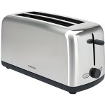 Grille - pain double kenwood ttm470 - inox satin et gris - 2 tranches - fonction dconglation