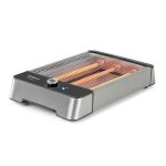Grille - pain horizontal orbegozo to 2030 en acier inoxydable de 600 w avec 6 positions de grillage permet ...
