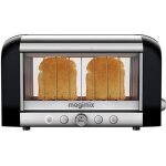 Grille - pain magimix 11541 vision noir - 2 tranches - 1450 watt - 8 niveaux de dorage