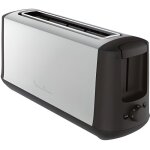 Grille - pain - moulinex ls340811 - 2 tranches - 7 niveaux de dorage - d�givrage - acier inoxydable