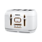 Grille - pain muse ms - 131w - 4 fentes - d�cong�lation et r�chauffage tiroir ramasse - miettes amovible ...