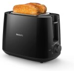 Grille - pain - philips - hd2581 / 90 - collection daily - 2 fentes - 830w - noir