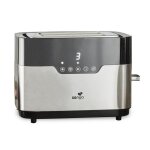 Grille - pain senya inox tactile 2 tranches - 850w - smart toaster