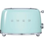 Smeg grille - pains 2 fentes 950w vert - tsf01pgeu Smeg grille - pains 2 fentes 950w vert - tsf01pgeu