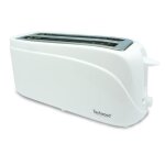 Grille pain techwood tgp502 - 2 longues fentes - blanc - 1300 watt