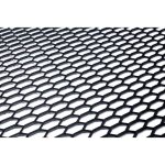 Grille universelle calandre noir nid dabeille pare - choc prise dair 90 x 40 cm