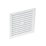 Grille de ventilation - nicoll - 1b164 - 156x156mm - moustiquaire - résistante en intérieur Grille de ventilation - nicoll - 1b164 - 156x156mm - moustiquaire - résistante en intérieur
