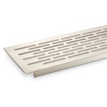 Sotech grille de ventilation aspect inox 500 x 100 mm tôle perforée grille perforée tôle alvéolaire Sotech grille de ventilation aspect inox 500 x 100 mm tôle perforée grille perforée tôle alvéolaire