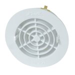Grille de ventilation - nicoll - 1fatm100 - fermeture - � clipser d100mm - avec moustiquaire