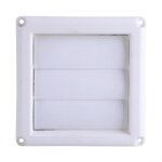 Grille de ventilation - mxzzand - 3 volets - plastique durable - moustiquaire int�gr�e - 15x15 cm et ...